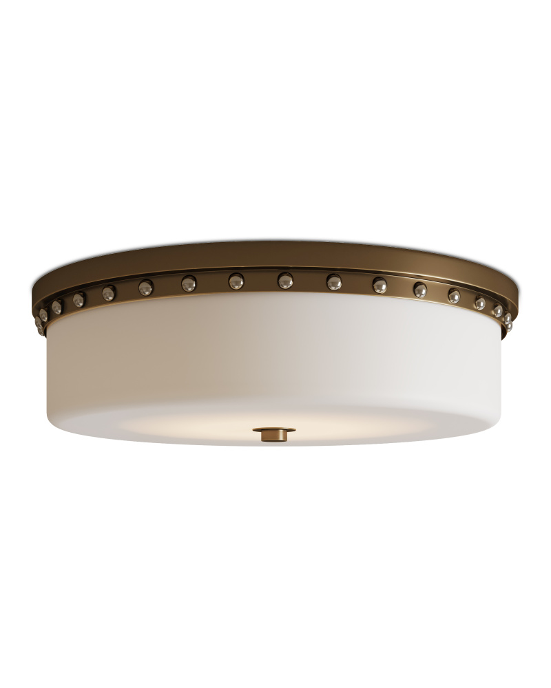 Barnabe Brass Flush Mount