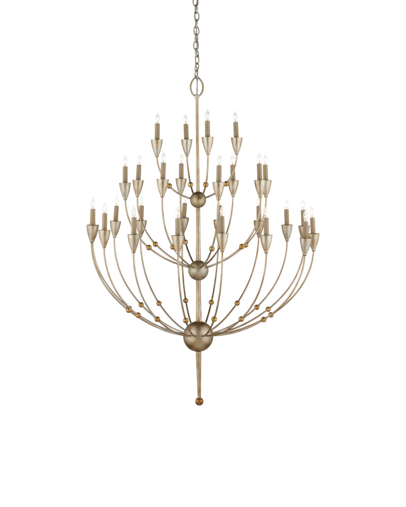 Paradox Silver Chandelier