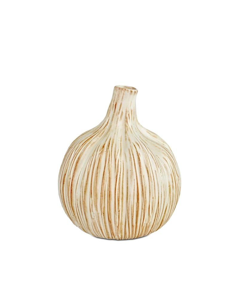 Small White Garlic Bulb