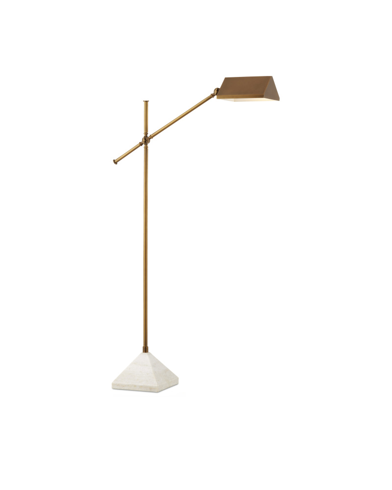 Repertoire Brass Floor Lamp