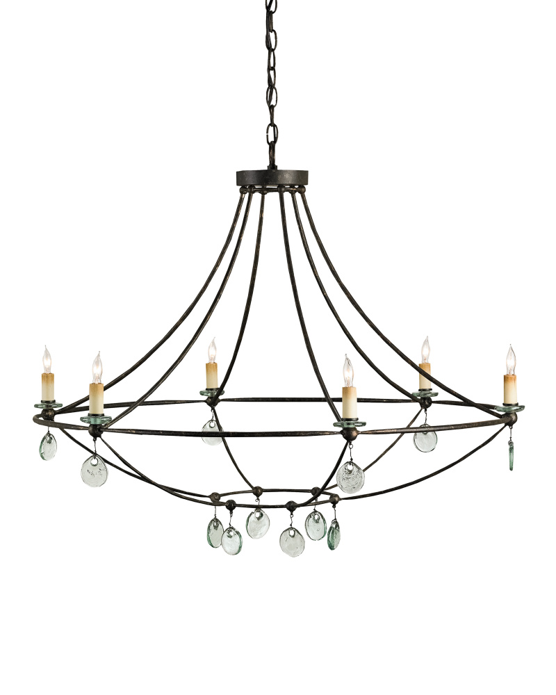 Novella Large Black Chandelier