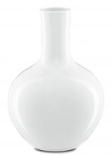 Currey 1200-0216 - Imperial White Small Gourd Vase