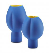 Currey 1200-0521 - Yuzhi Blue Vase Set of 2