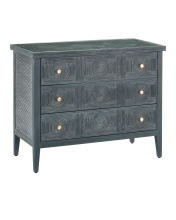 Currey 3000-0291 - Santos Vintage Navy Large Chest