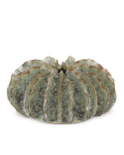 Currey 1200-0300 - Sunken Boat Wings Green Vase