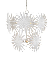Currey 9000-1204 - Bismarkia Medium White Chandelier