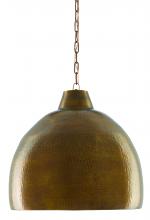 Currey 9000-0425 - Earthshine Large Brass Pendant