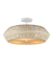 Currey 9000-1346 - Antibes White Semi-Flush Mount