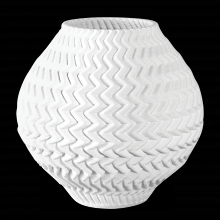 Currey 1200-0789 - Plisse Medium Vase
