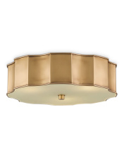 Currey 9999-0001 - Wexford Brass Flush Mount