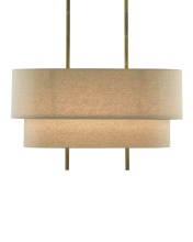 Currey 9000-0620 - Combermere Rectangular Chandelier