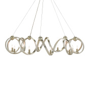 Currey 9000-0059 - Ringmaster Silver Chandelier