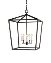 Currey 9871 - Denison Grande Black Lantern